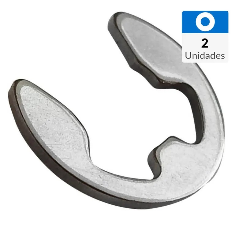 Anillo Acero 15 mm 2 unidades