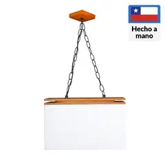 CAROLD STEVENS - Lámpara Colgante Chen Metal Blanco