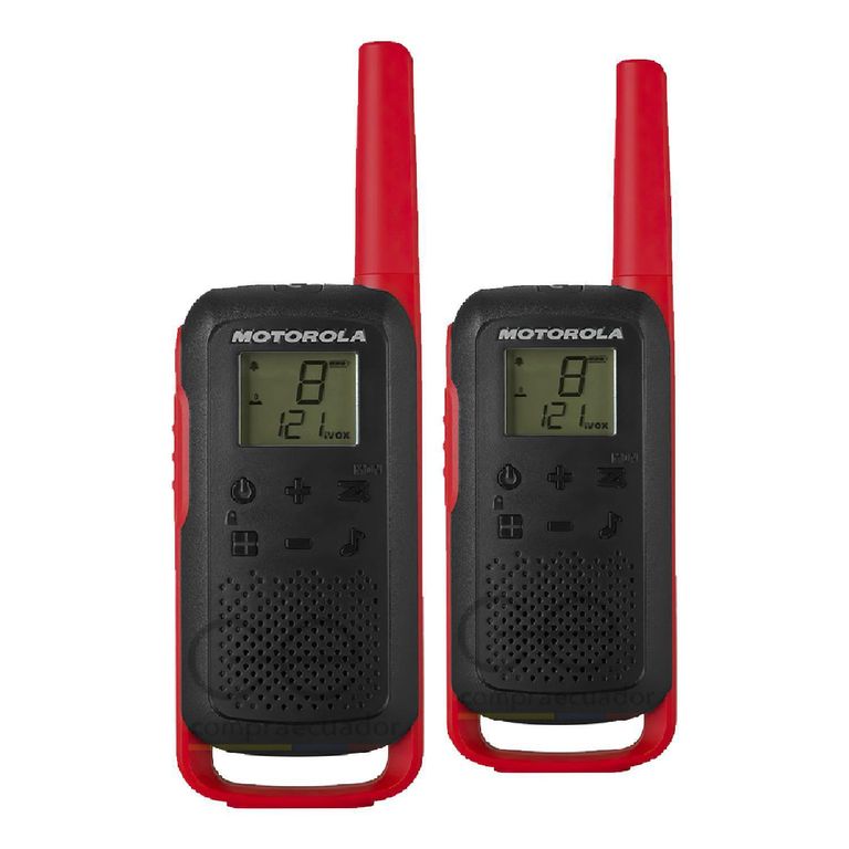 Set Radios Transceptor 2 Vías 33 Canales Alcance 32 Km