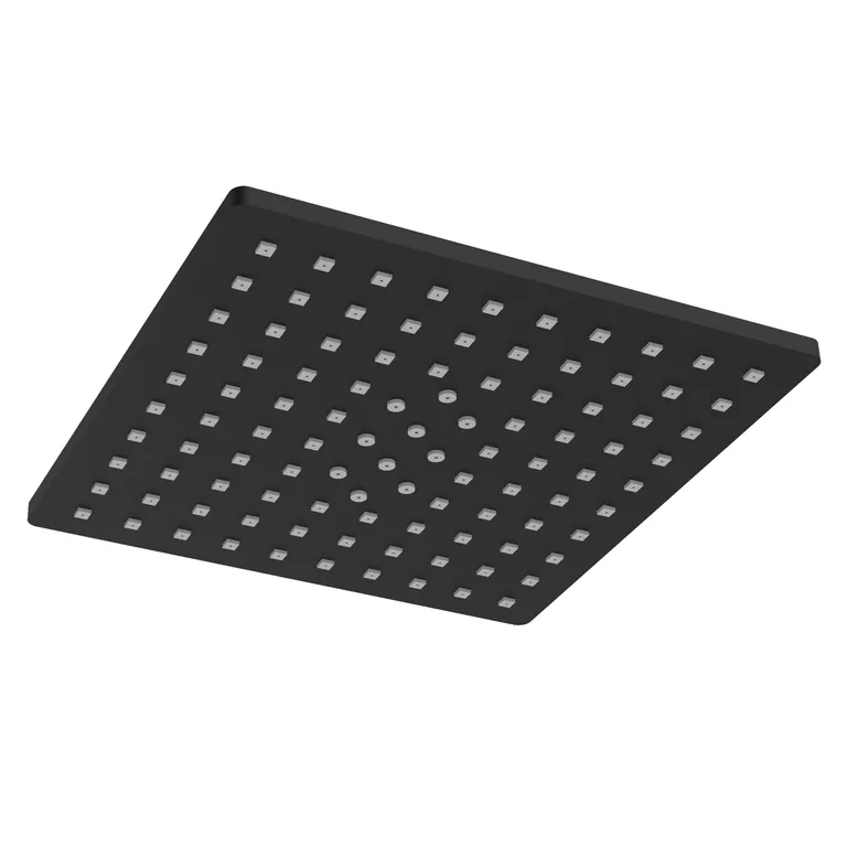 Plato ducha cuadrado 21 cm negro