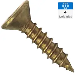 MAMUT - Tornillo Tirafondo Madera 4.2 mm 4 unidad(es)