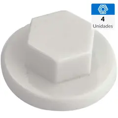 MAMUT - Pack 4 Gorros Para Tornillo Hexagonal 5/ 16 Pulgadas