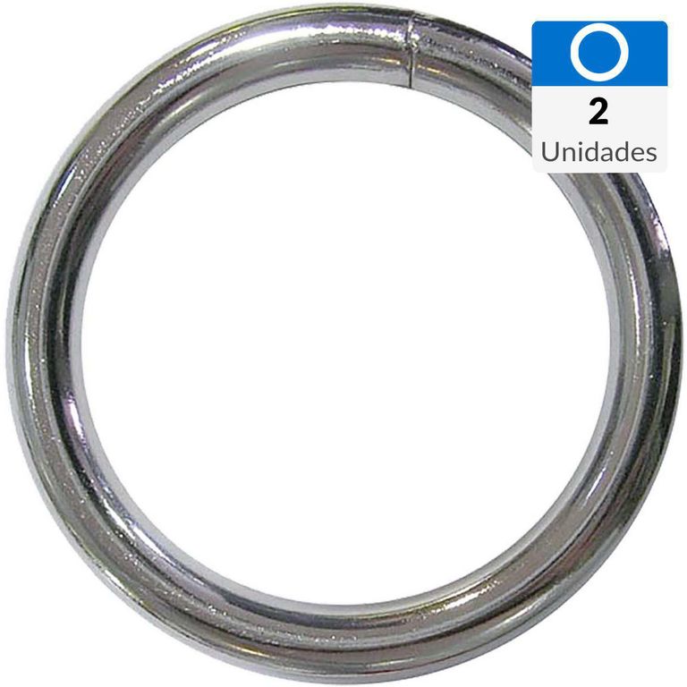Argolla 40 mm 2 unidades