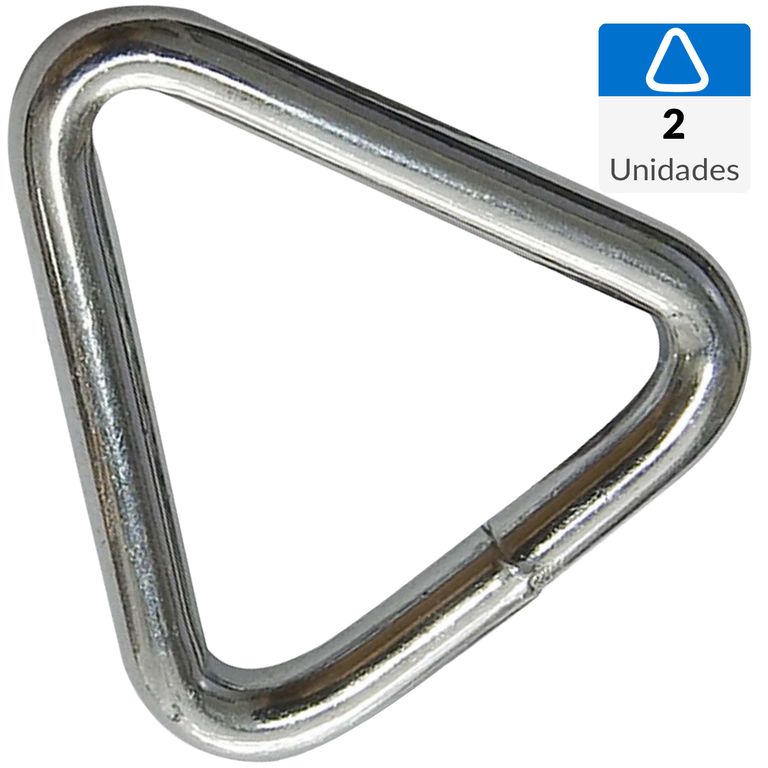 Anilla triangular 50 mm 2 unidades