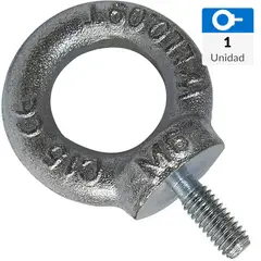 MAMUT - Perno ojo para elevacion M8 x 20 mm zincado 1 unid