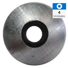 MAMUT - Golilla Acero 1/4 " 4 unidades