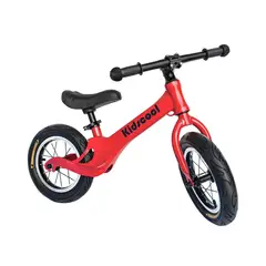 KIDSCOOL - Bicicleta rojo Balance evolucion aro 12