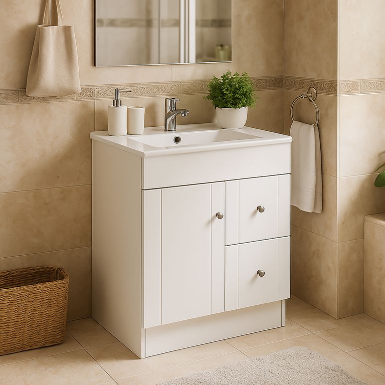Kit mueble vanitorio BPA-60A P 60x40x80 cm