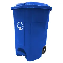 LORENZINI - Basurero 50 Litros Azul