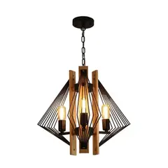 HB LEDS - Lámpara Colgante Decorativa Metal Multicolor