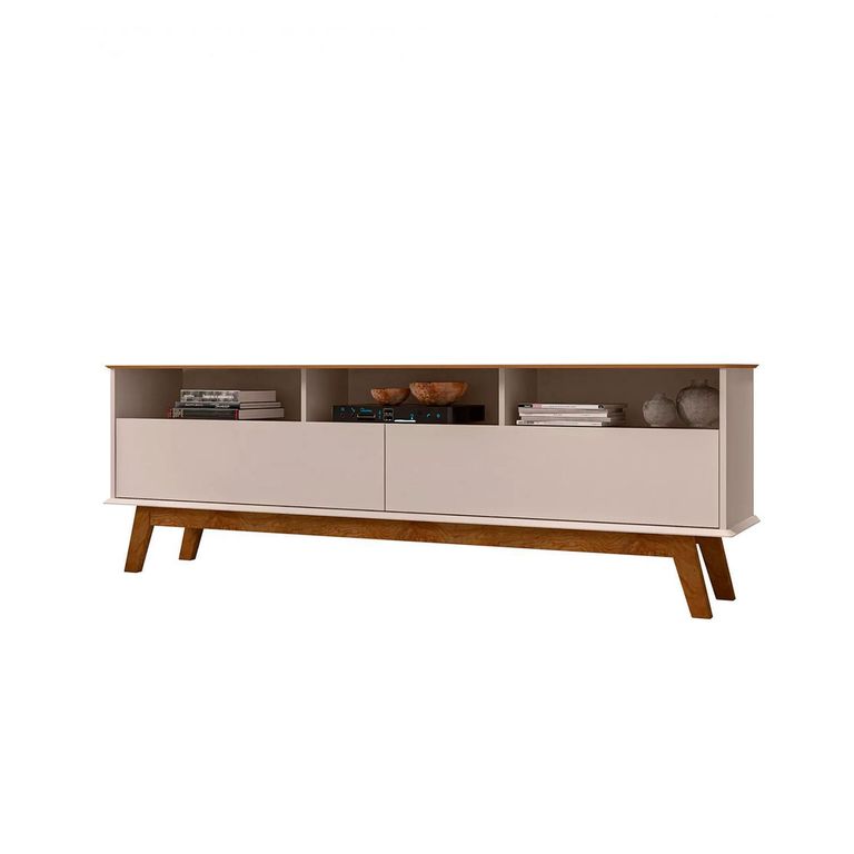 Rack tv 65" elegant canela 62x180x38 cm