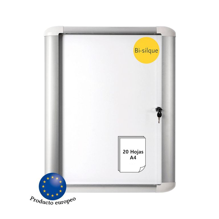 Vitrina Diario Mural Mag 20 A4 Bi-silque Master