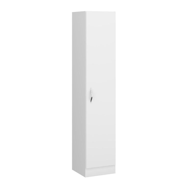 Estante Mia MDP 1 Nivel(es) 39x182x7 cm Blanco