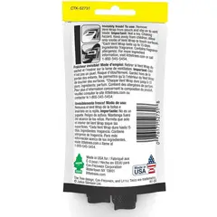 LITTLE TREES - Ambientador Auto Vent Wrap Black Ice 4 Unidades