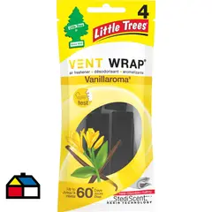 LITTLE TREES - Aromatizante Vent Wrap Vainilla para Auto
