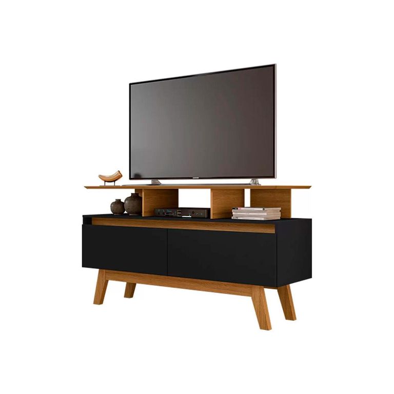 Rack tv 50 rubí 1.2 negro 65x120x38 cm