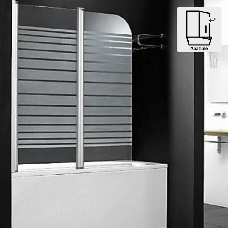 Mampara para tina 660+540 x 1400 mm TEB-SHOWER120