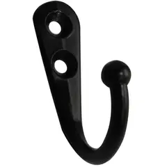 MAMUT - Colgador Simple Metal Negro