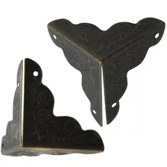 MAMUT - Esquinero Decorativo Triangular Envejecido 25X25 Mm 2 Unidades