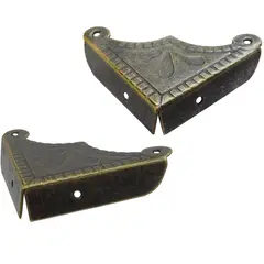 MAMUT - Pack 2 Unidades Esquinero Decorativo Borde Envejecido 48X48Mm