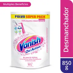 VANISH - Quitamanchas blanco rosa doypack 850 gr