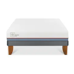 CIC - Cama Full Europea Excellence Plus Blanco; Azul