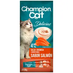 CHAMPION CAT - Snack delicias salmón 56 gr