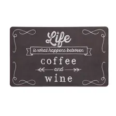 DIB - Limpiapiés Cocina Coffee 45x75 cm Negro
