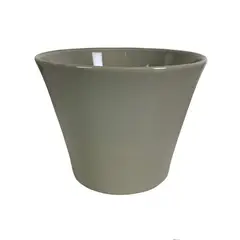 CERAMICA ESPEJO - Macetero Grosseto de Cerámica 17x13 Gris