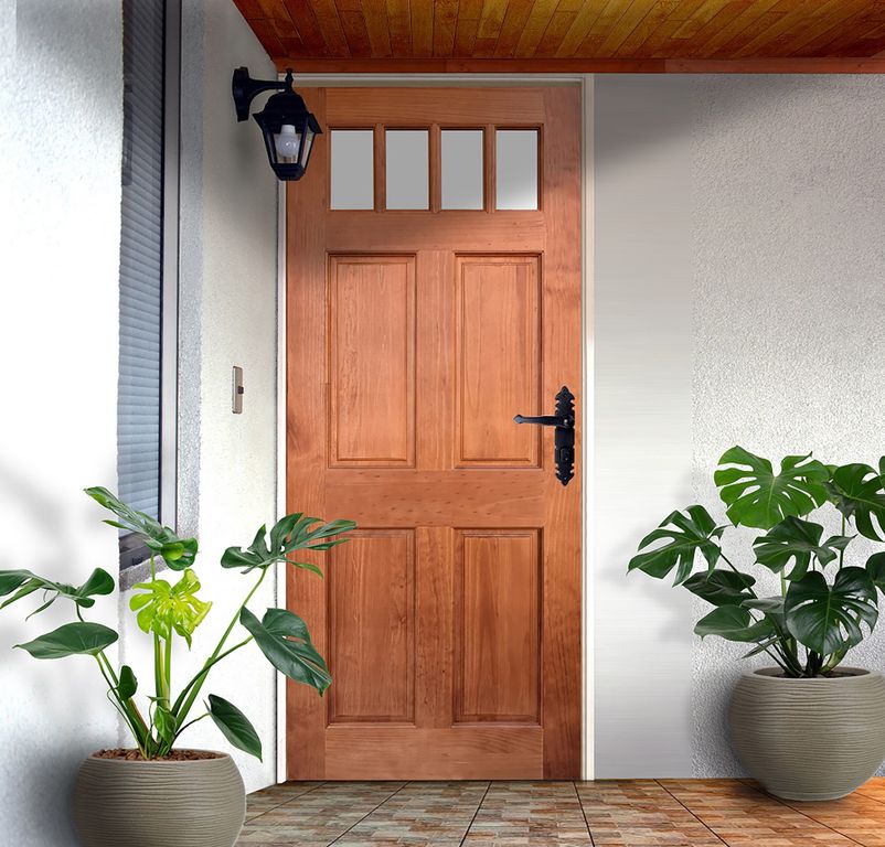 Puerta 4 Vidrios Sidora Castaño