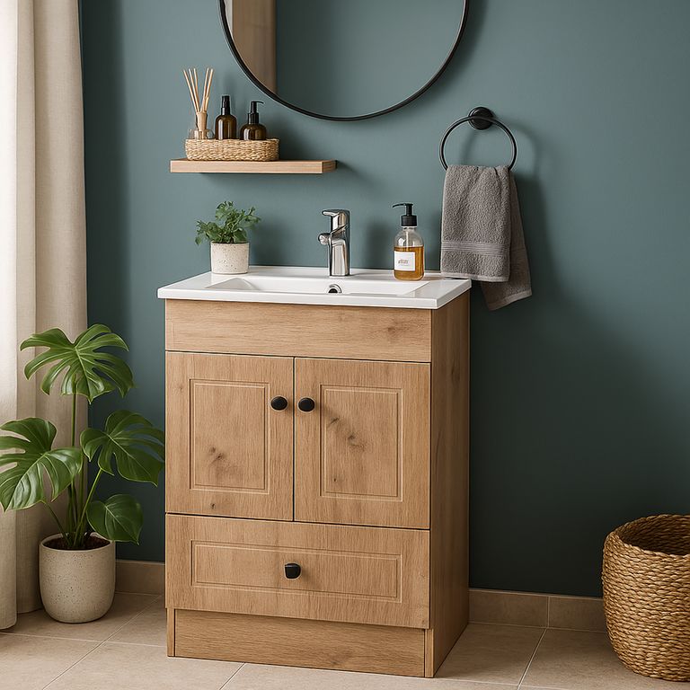 Kit mueble vanitorio B60PH-W P 80x47x80 cm