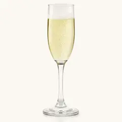 JUST HOME COLLECTION - Set 6 Copas Vidrio Champágne 176 ml Flaute