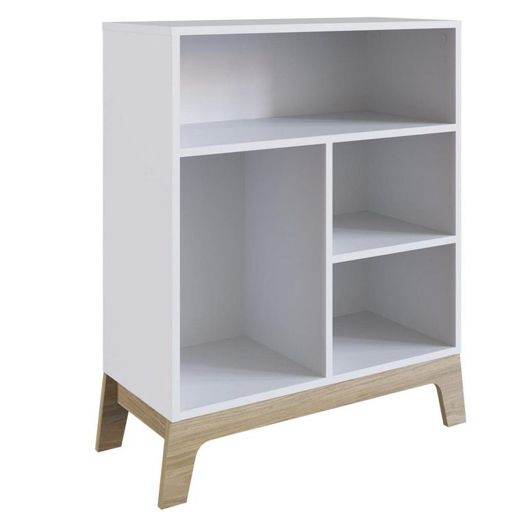 Estante Honey MDP 4 Nivel(es) 71.5x84x30 cm Blanco