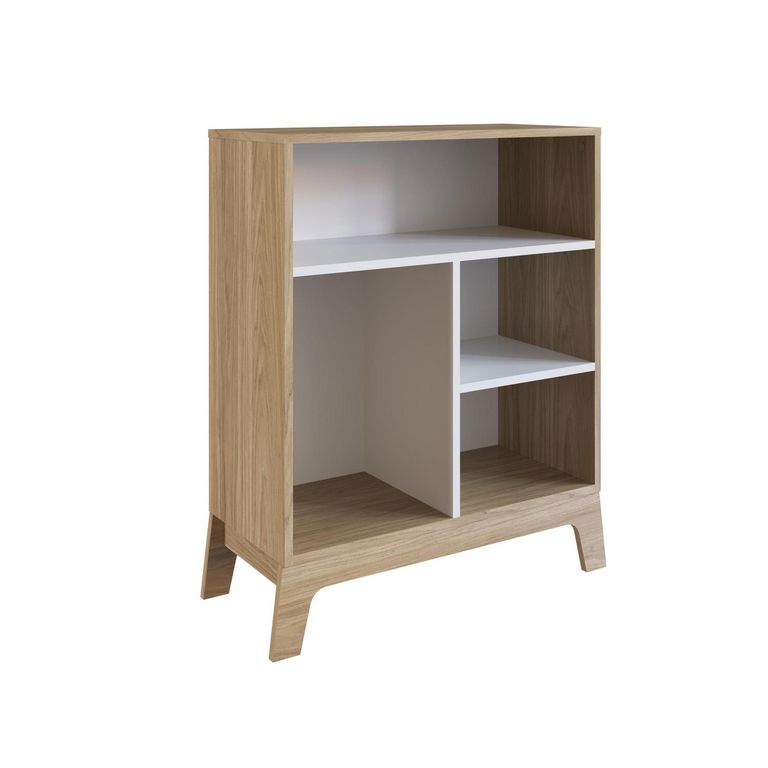 Estante Honey MDP 4 Nivel(es) 71.5x84x30 cm Café/Blanco