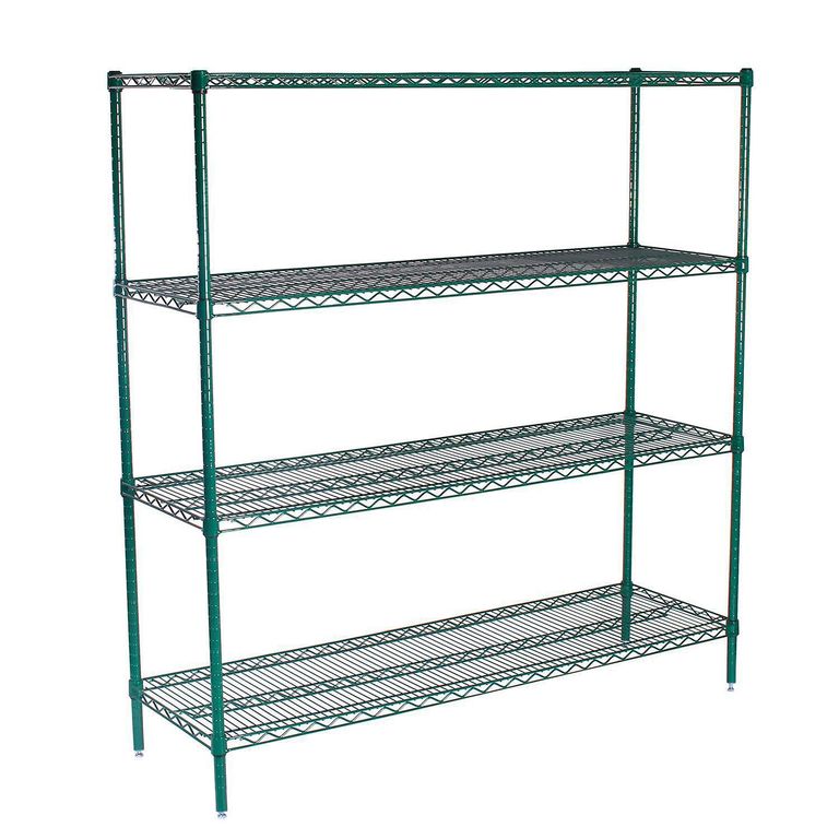 Estante 4 Nivel(es) 152x160x46 cm Verde