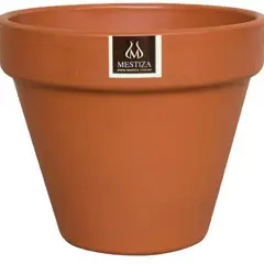 MESTIZA - Macetero Kony de Arcilla 11x9 cm Terracota