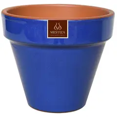 MESTIZA - Macetero Kony 24 cm Full Azul