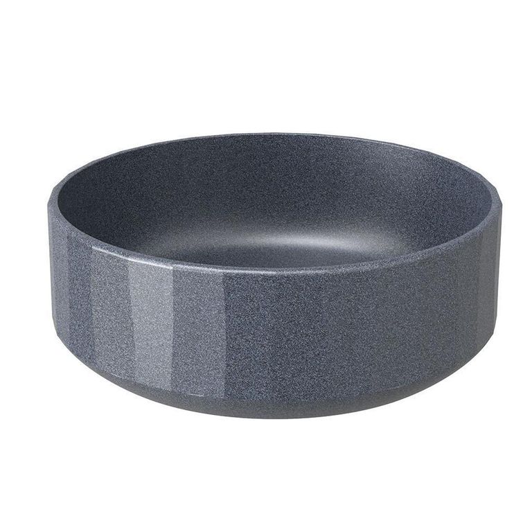 Lavamanos Sobrepuesto Forma Recto Granito 42x15x42 cm Azul