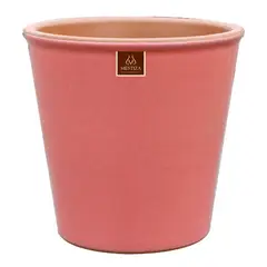 MESTIZA - Macetero Zaia de Arcilla 15x15 cm Rosado