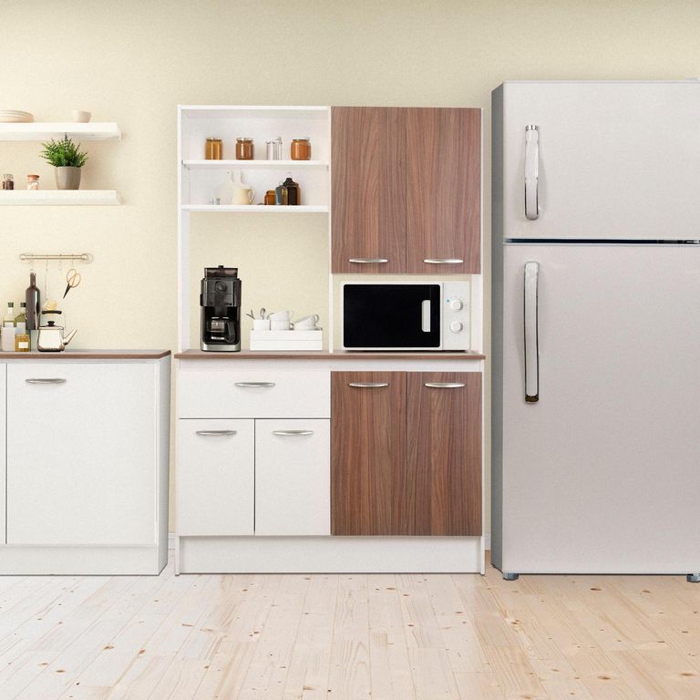 Mueble Cocina Modular 6 Puertas 1 Cajón Emma 120X180 Cm