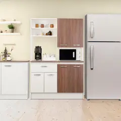 CIC - Mueble Cocina Modular 6 Puertas 1 Cajón Emma 120X180 Cm