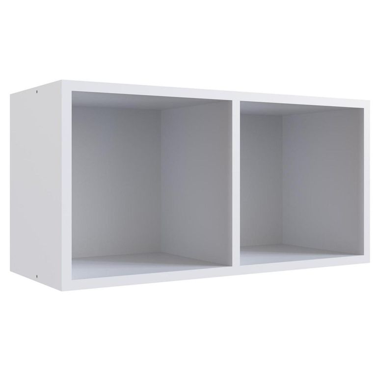 Repisa Honey MDP 2 Nivel(es) 60x30x24 cm Blanco
