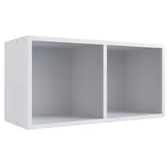 BE DESIGN - Repisa Honey MDP 2 Nivel(es) 60x30x24 cm Blanco