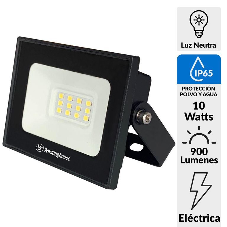 Proyector LED SMD 10W 4000K WS