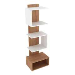 TECNOMOBILI - Estante Oficina MDP 5 Nivel(es) 45x139.4x32.5 cm Almendra