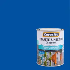 CERESITA - Esmalte Sintético 0.25 galón(es) Brillante Azul