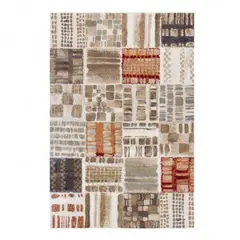 IDETEX - Alfombra heatset satchi nebula 200x285 cm arena