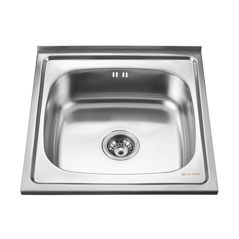 Lavacopas Sobreponer 1 Cubeta(s) 50x16x50 cm Acero inoxidable