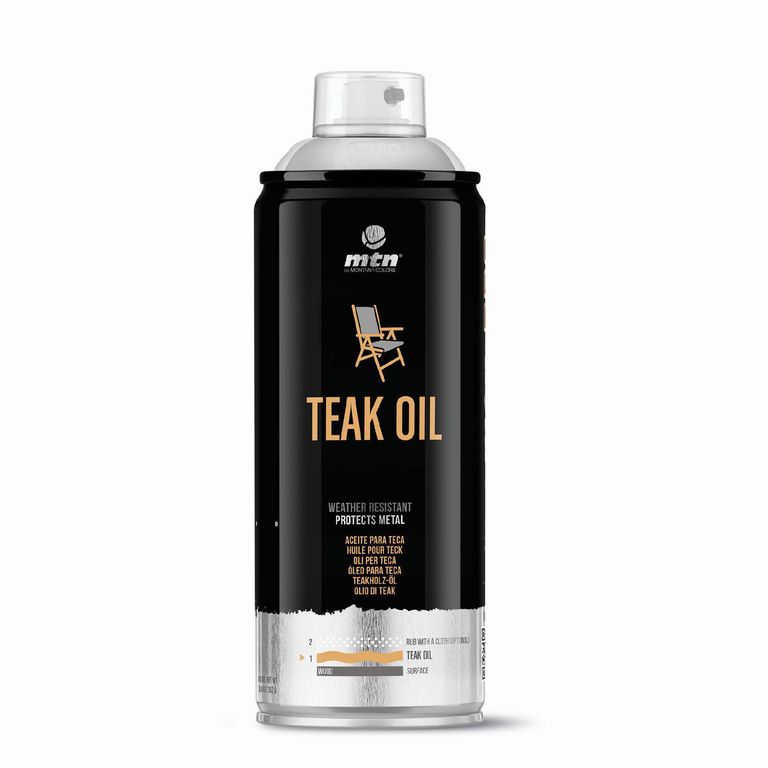 Aceite de Teca Spray 0.4 l Satinado incoloro