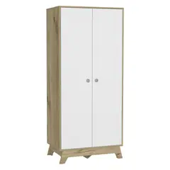 TUHOME - Clóset Bi Color 2 Puerta(s) 80x180,2x50 cm Blanco